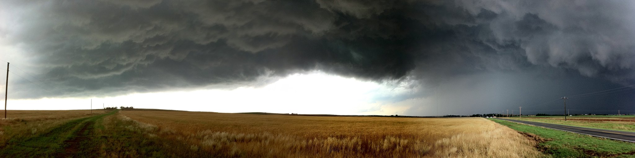 Supercell in Eckly, Oklahoma